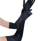 Lange schwarze Handschuhe -Einheitsgröße - Polyamid (Neu und OVP) - Marl Zentrum