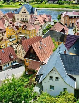 Wohnen oder Urlaub! Haus inkl. 2 Ferienwohnungen und Panoramablick - Stadt Wehlen Zentrum