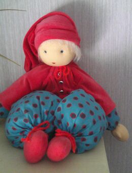 Stoff - Puppe Handarbeit - Unna