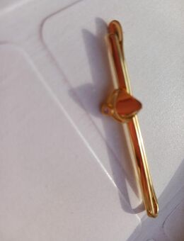 Anstecknadel, Krawatte, herren, Binder, vergoldet - Erfurt