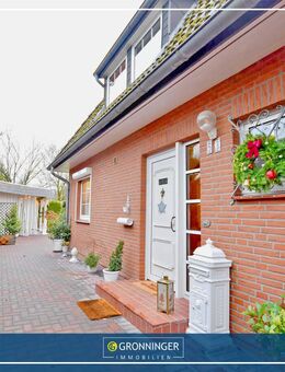 4-Zi.- Doppelhaustraum mit Wintergarten, Kamin, Sauna, Carport und Garten in ruhiger Sackgassenlage - Hamburg