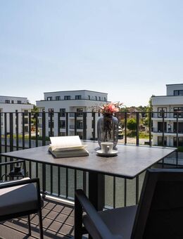 Traumhaftes Penthouse mit exklusiver Dachterrasse und Blick auf das Wasser und dem Yachthafen Barth! - Barth