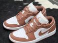 Jordan WMNS Air 1 Low Nike Sneaker Schuhe Leder 37.5 in 18182