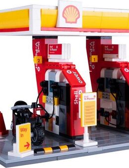 Jamara CaDA, Bricks, Shell Tankstelle (402858) Konstruktions-Spielset, (305 St)