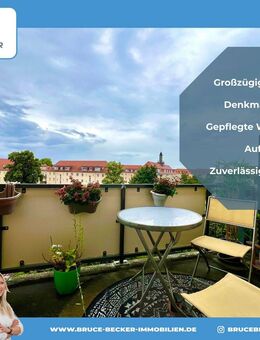 Im gepflegten Denkmal! - Vermietete 2-Zimmer-Wohnung mit großzügigem Balkon in Dresden-Seidnitz - Dresden