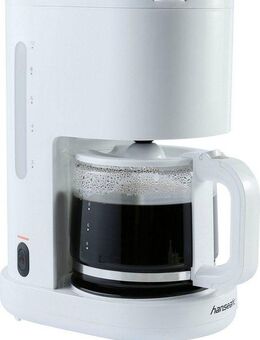 Hanseatic Filterkaffeemaschine HCM125900WD, 1,25l Kaffeekanne, Korbfilter 1x4