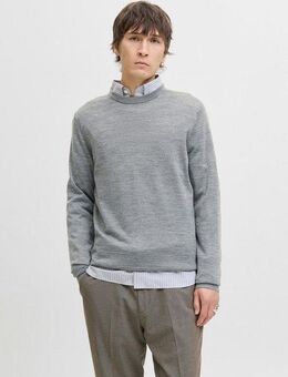 Jack & Jones Rundhalspullover JPRBLAMARK MERINO KNIT CREW NECK LN
