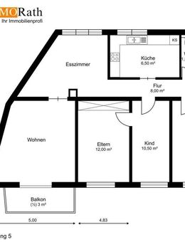IMMORath.de - 4-Zimmer Wohnung mit Panoramablick - Provisionsfrei! - Hausen (Wiesental)