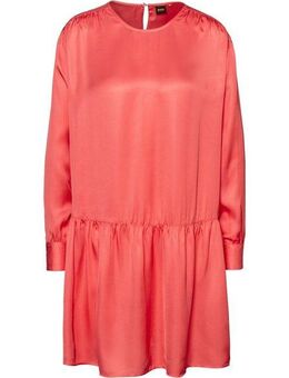 BOSS ORANGE Blusenkleid Diveno Premium Damenmode mit gerafften Details