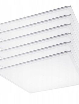 6x Panel LED Lampe Bürolampe Zimmerlampe 60x60 48W Stark Neutrales Licht - Wuppertal