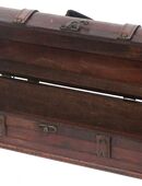 HMF Vintage Deko Geschenkbox mit Deckel aus Holz braun #VWB-ESP in 75217