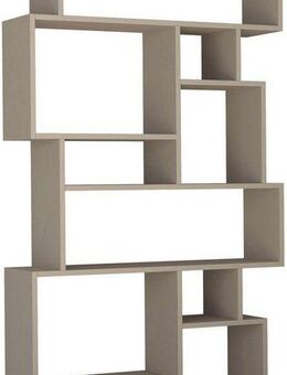 Decortie Bücherregal Karmato Bücherregal, Packung, Leichte Montage, Lagerung, Platzsparend