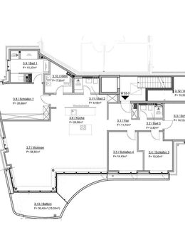 Exklusive 5-6 Zimmer-Wohnung, 1. OG - nähe internat. Schule, Neubau, Einbauküche inkl., Erstbezug ab 1.12. - Hamburg