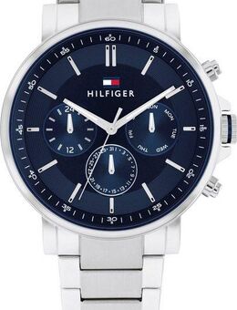 Tommy Hilfiger Multifunktionsuhr TYSON 1710588, Quarzuhr, Armbanduhr, Herrenuhr, Datum, Edelstahlarmband