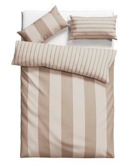 Home affaire Bettwäsche Sari, Linon, 2 teilig, in verschiedenen Qualitäten, maritime Bettwäsche mit Streifen