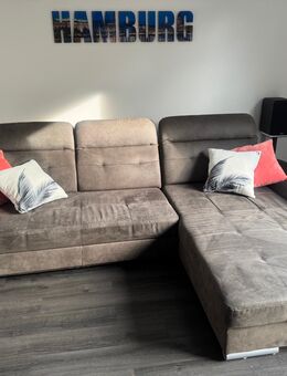 Wohnlandschaft, Bettfunktion,kopfteilverstellung, Bettkasten - Kaltenkirchen