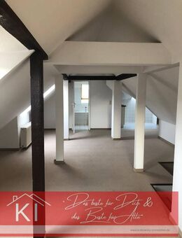 Kleine, gemütliche 1 Raum- Dachgeschosswohnung in Schwarznaußlitz - Obergurig