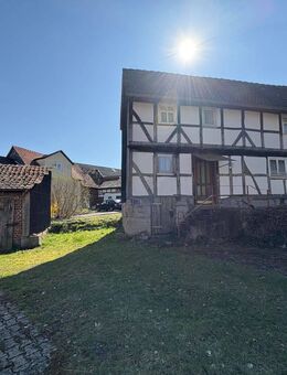 Zwei sanierungsbedürftige Tinyhäuser mit Scheune und Gartenland in Hitzerode - Berkatal
