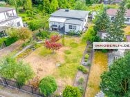 IMMOBERLIN.DE - Angenehmer Bungalow mit Südwestgarten in naturschöner Lage - Blankenfelde-Mahlow