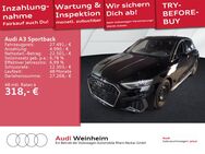 Audi A3, Sportback 35 TFSI S line Sportfahrwerk, Jahr 2021 - Weinheim