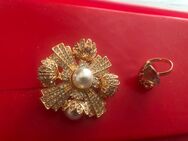 Set Brosche und Ring , in Dresden kostenlos oder Versand Versand Preis anfragen - Dresden