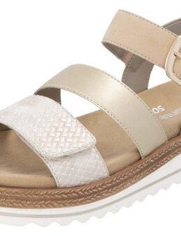 Remonte Keilsandalette, Keilabsatz, Sommerschuh, Sandale in veganer Verarbeitung