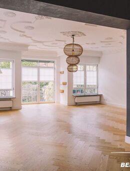 BERK Immobilien - charmante Stilaltbau-Villa mit 3,5 Einheiten in top Lage von HU, direkt an der Kinzig - Hanau (Brüder-Grimm-Stadt)