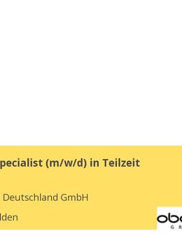 Warranty Specialist (m/w/d) in Teilzeit - Kiefersfelden