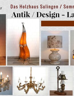 NR. 2 Lampen Antik Design Voglauer uvm - Sulingen