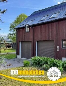 GROSSE 3-RAUMWOHNUNG MIT EINBAUKÜCHE, EINEN GROSSEN GARTEN UND GARAGE IM ERDGESCHOSS - Dippoldiswalde