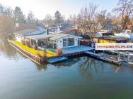 IMMOBERLIN.DE - Haus am Dämeritzsee mit Bootssteg - Erkner