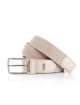 MONTI Flechtgürtel HAMBURG 3,5 cm breit, Elastischer Flechtgürtel, Casual-Business-Sportiv