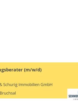 Finanzierungsberater (m/w/d) - Bruchsal
