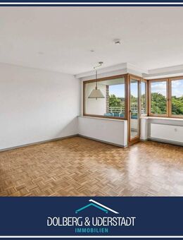 Schöne 1-Zimmer-Wohnung: Mit überragendem Blick ins Grüne über die Dächer von Hamburg-Sasel - Hamburg