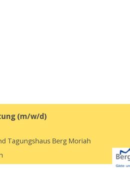 Betriebsleitung (m/w/d) - Arzbach