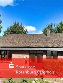Spannender Bungalow mit Keller in Nieder Ochtenh.! Für Alt oder Jung! - Bremervörde