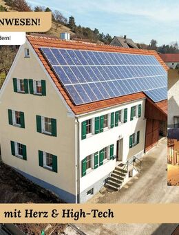 Schön saniertes Bauernhaus mit Nebenhaus, großer Scheune & Garten - nahe Hahnenkammsee - Polsingen