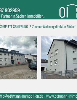 ERSTBEZUG nach KOMPLETTSANIERUNG - 2-Zimmer-Wohnung in zentraler Lage - Altdorf (Nürnberg)