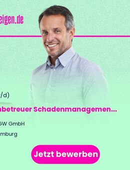 Fachbetreuer (m/w/d) Schadenmanagement Wohnungswirtschaft - Hamburg