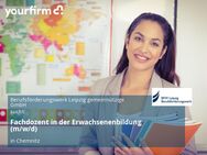 Fachdozent in der Erwachsenenbildung (m/w/d) - Chemnitz