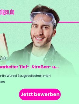 Facharbeiter Tief-, Straßen- und Kanalbau (m/w/d) - Jülich