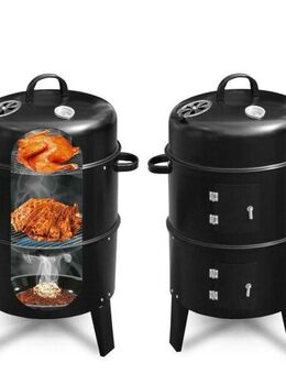 *Bestseller* XXXL Grill Räucherofen Smoker 3 in 1 Set253232 - Wuppertal