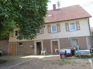 Platz für 2 Familien + Grosser Scheune - Renovierungsbedüftiges Haus in Onolzheim zu verkaufen - Crailsheim