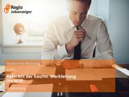 Referent der kaufm. Werkleitung (m/w/d) - Altensteig