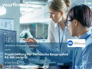 Projektleitung für Technische Bauprojekte KG 400 (m/w/d) - Bad Belzig