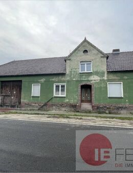 Ehemaliger Bauernhof mit Nebengelass und direkt angrenzendem Grünland - Sonnewalde