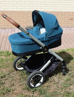 Kinderwagen Cybex Talos S Navy blue + Tragewanne Cybex Cot S riverblue - Nörten-Hardenberg