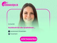 Fachkraft (m/w/d) für die Qualitätsentwicklung - Rosenheim