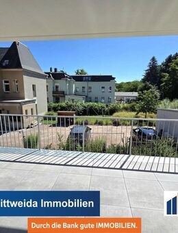 Moderne Eleganz und großzügiger Wohnraum: 3-Zimmer-Wohnung in neuem Wohnhaus im 1. Obergeschoss! - Burgstädt