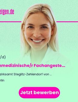 Zahnmedizinische/r Fachangestellte/r im Zahnärztlichen Dienst (m/w/d) - Berlin